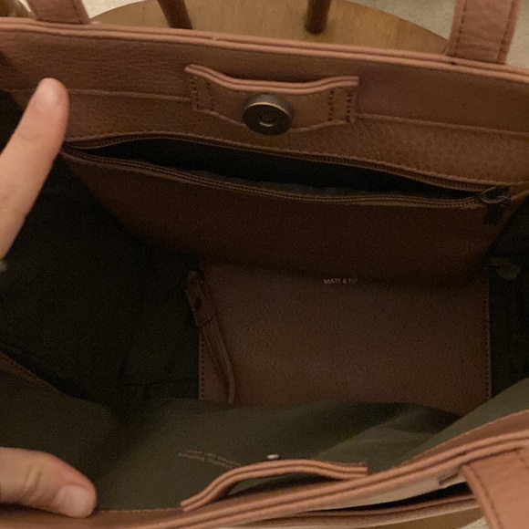 Matt and Nat Large Tote in Clay - Picture 6 of 6